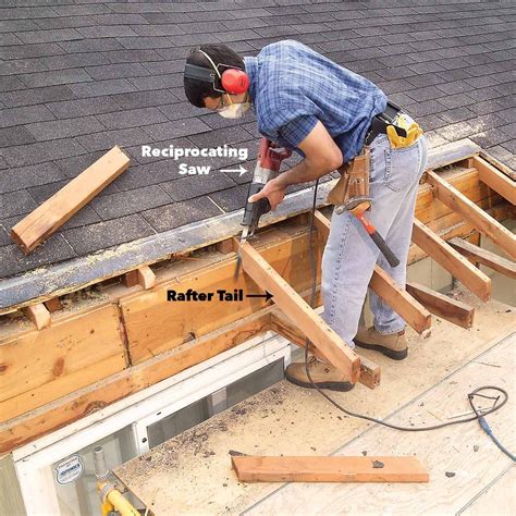 attaching roof to house